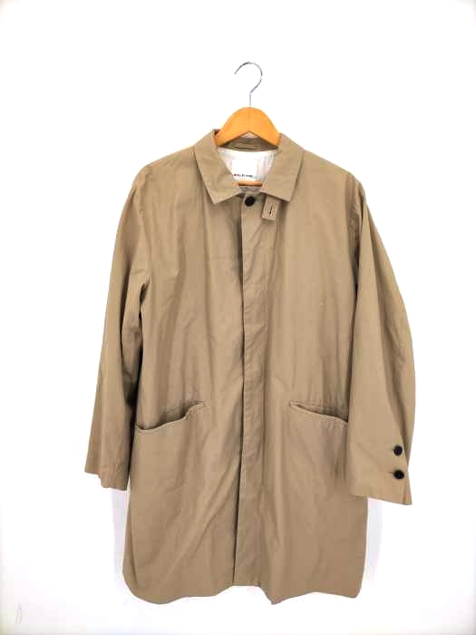 STILL BY HAND(スティルバイハンド) ステッチレスステンカラーコート メンズ JPN：48