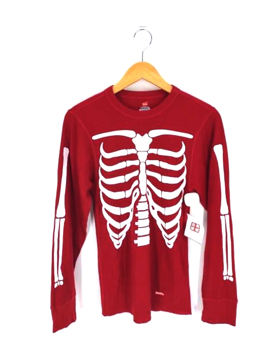 シュプリーム Supreme 21AW Bones Thermal Crew Tee メンズ  M