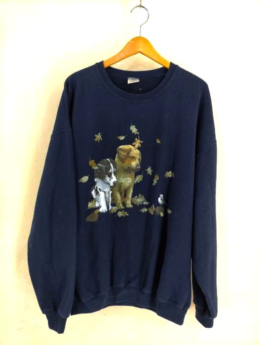 JERZEES(ジャージーズ) NU BLEND フロントプリントトレーナー メンズ JPN：XL