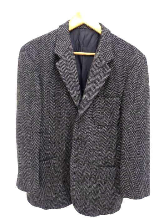 ヴァン VAN VAN JACKET ウール ヘリンボーン 3B テーラードジャケット メンズ  M