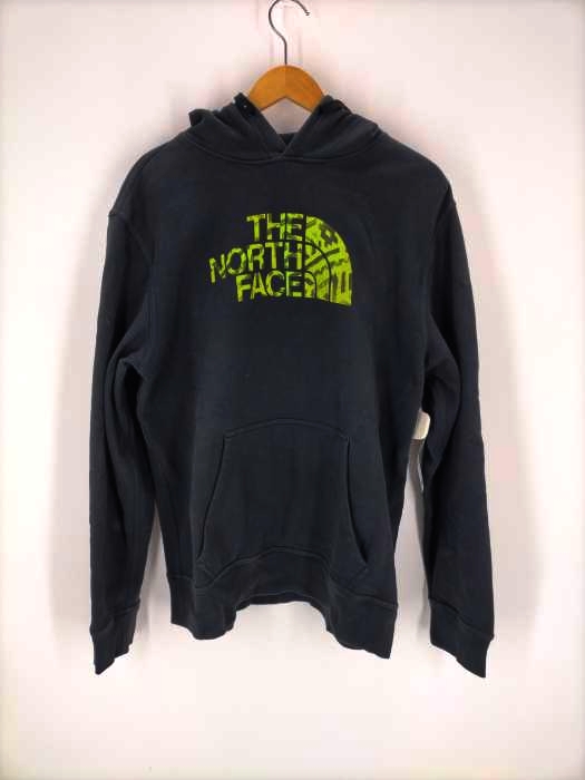 ザノースフェイス THE NORTH FACE ロゴプリントプルオーバーパーカー メンズ JPN：L