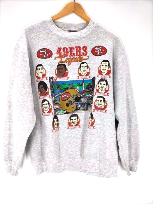オニータ ONEITA 90S USA製 San Francisco 49ERS NFL PLAYERS スウェット メンズ  L