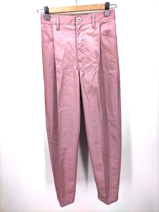 アメリヴィンテージ Ameri VINTAGE UNDRESSED DENIM DETAIL FAKE LEATHER PANTS レディース JPN:S