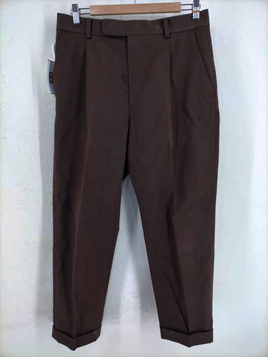 ワコマリア WACKO MARIA PLEATED TROUSERS コットン ウール スラックス メンズ JPN：M