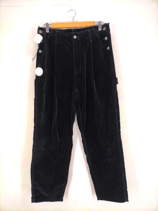 ダブレット doublet CUT 0FF VELVET PANTS メンズ JPN：M