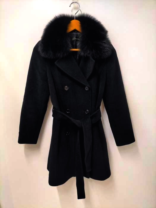 ユーズドフルギ USED古着 {{Columbus Ave.}} ウールアンゴラファーコート  レディース  7AR