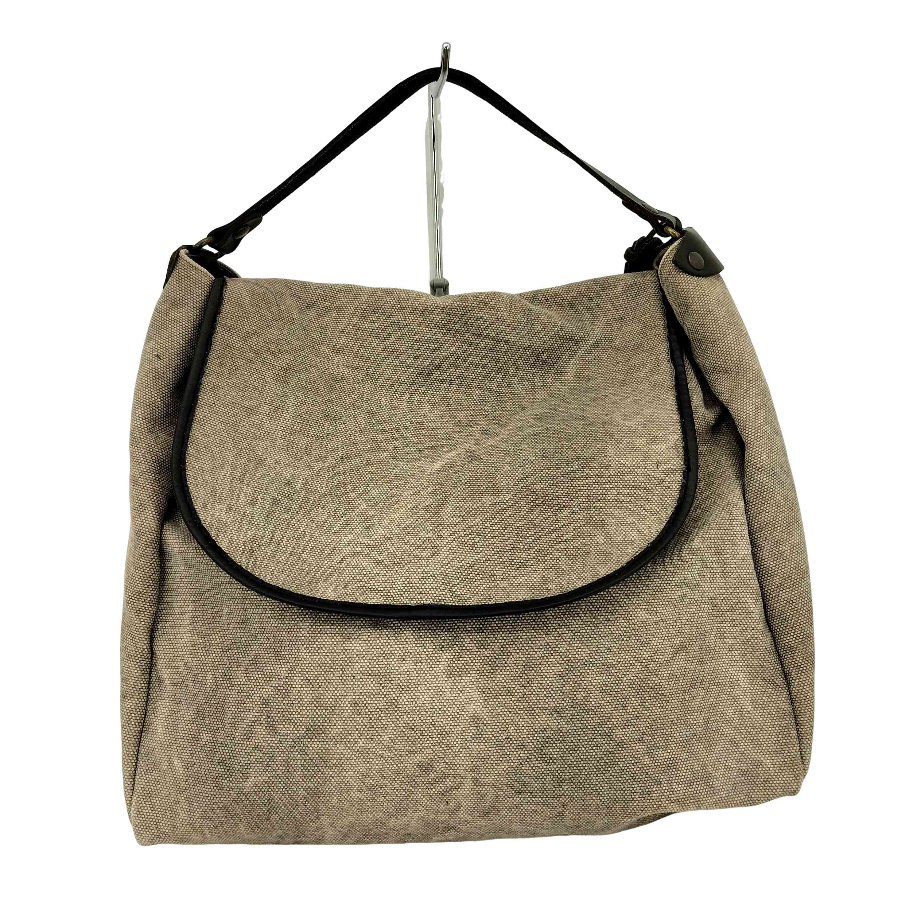 USED古着(ユーズドフルギ) {{TAMPICO}}フランス製 レザーショルダー キャンバスバッグ Import レディース 表記無 【中古】【ブランド古着