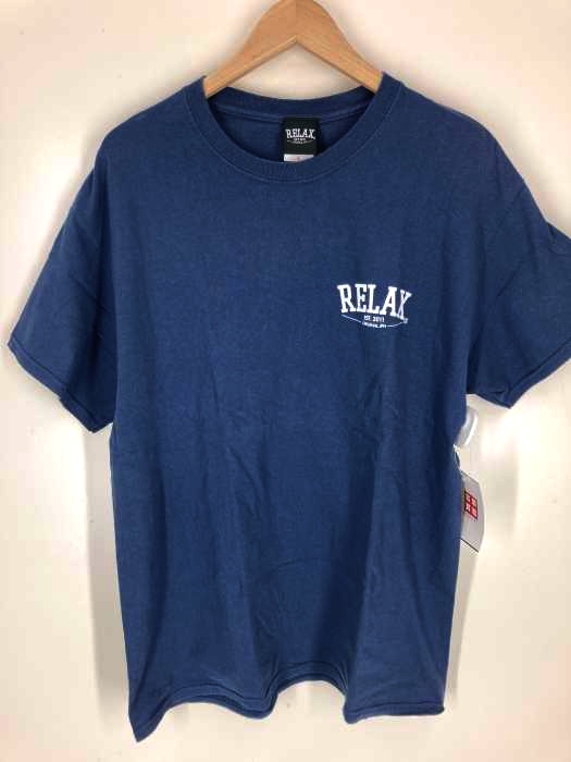 RELAX(リラックス) 胸元ロゴクルーネックTシャツ メンズ JPN：L JPN：L