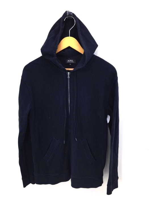 APC(アーペーセー) コットンジップアップパーカー メンズ import：M