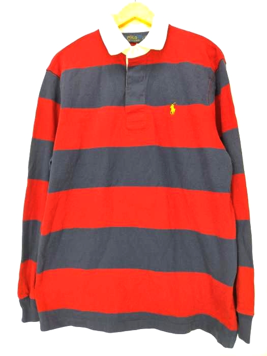 POLO RALPH LAUREN(ポロラルフローレン) ラガーシャツ メンズ import：L