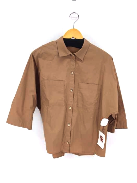 GRACE CONTINENTAL(グレースコンチネンタル) CPO スキッパー半袖シャツ レディース JPN:36