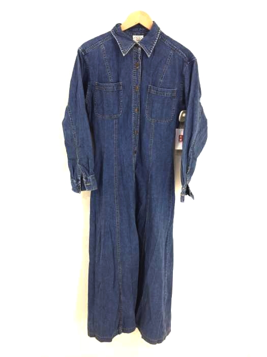 LAURA ASHLEY(ローラアシュレイ) マキシデニムシャツワンピース レディース JPN：38
