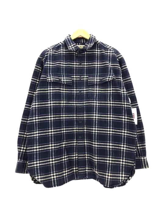 L.L.Bean(エルエルビーン) チェックフランネルシャツ メンズ JPN：L