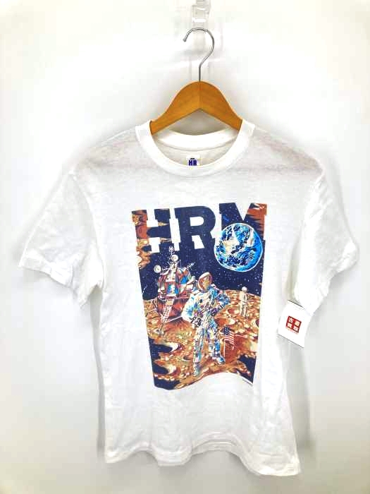 H.R.MARKET(ハリウッドランチマーケット) HRM 宇宙飛行士プリント Tシャツ メンズ 表記無
