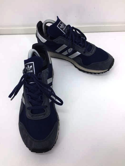 adidas(アディダス) New York in Dark Blue and Matte Silver メンズ JPN:25.5