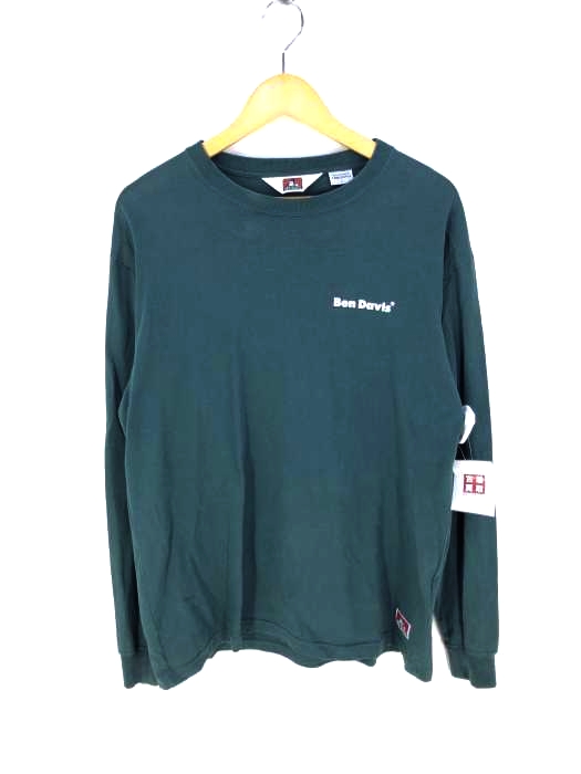 BEN DAVIS(ベンデイビス) バックプリントクルーネックカットソー メンズ JPN：L