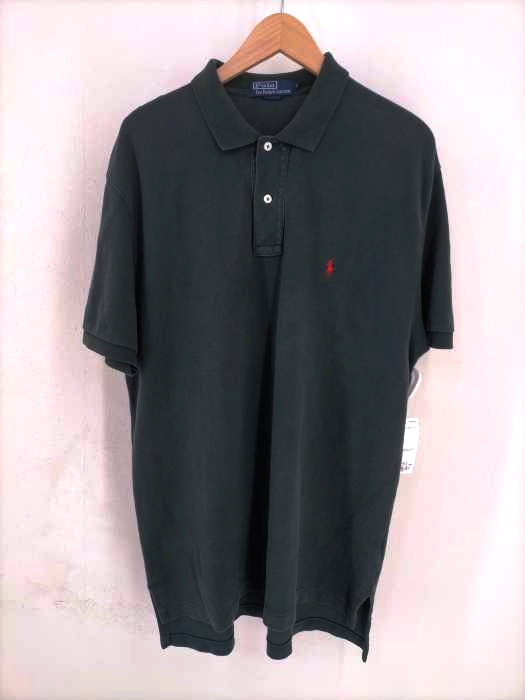 Polo by RALPH LAUREN(ポロバイラルフローレン) 90S 北マリアナ諸島製 ポニー刺繍ポロシャツ メンズ JPN：L