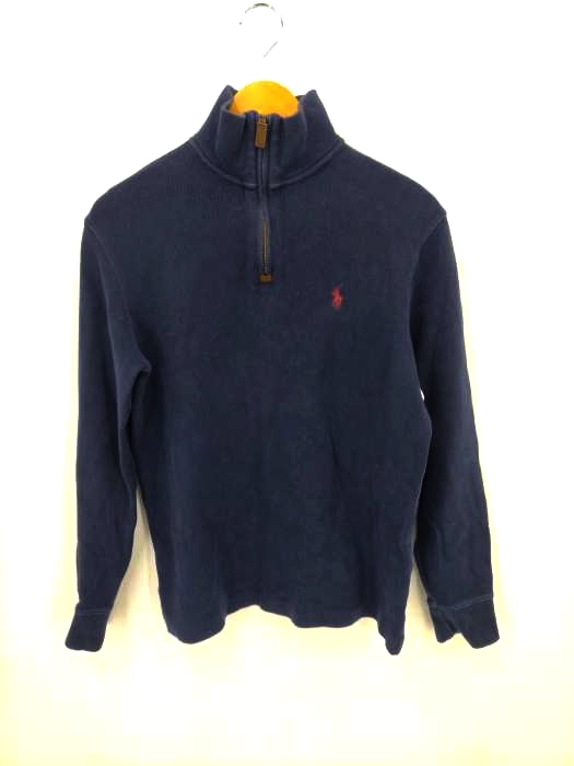 POLO RALPH LAUREN(ポロラルフローレン) スモールポニー刺繍 ハーフジップスウェット メンズ  xs