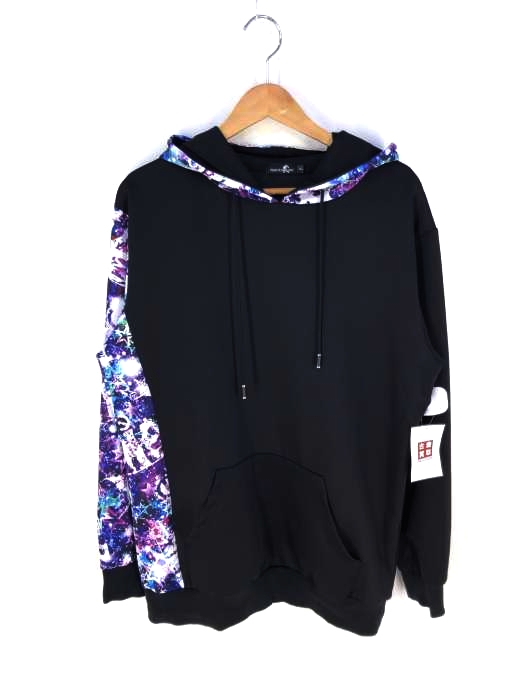 NieR CLOTHING(ニーア クロージング) 切替総柄パーカー メンズ FREE