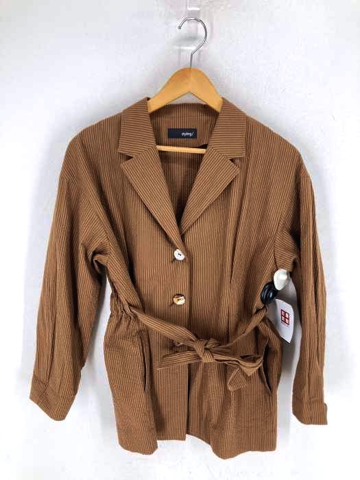 styling(スタイリング) ベルテッドスーツジャケット レディース  0