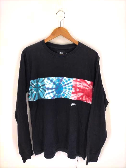 Stussy(ステューシー) タイダイパッチワークカットソー メンズ JPN：M