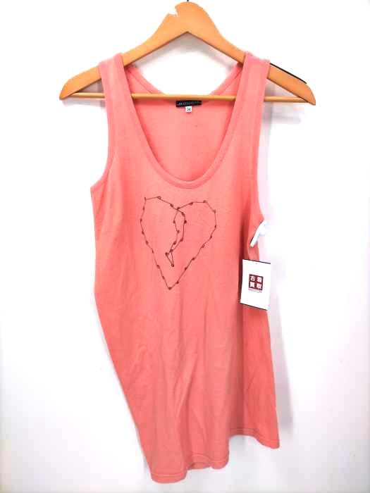 Ann DEMEULEMEESTER(アンドゥムルメステール) アシンメトリー タンクトップ レディース JPN：34