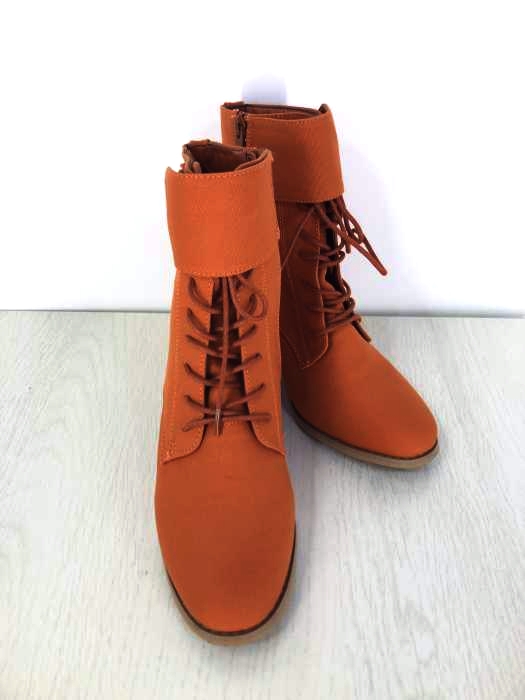 RCWB/RODEO CROWNS WIDE BOWL(ロデオクラウンズワイドボウル) FLOWER HEEL ブーツ レディース  M