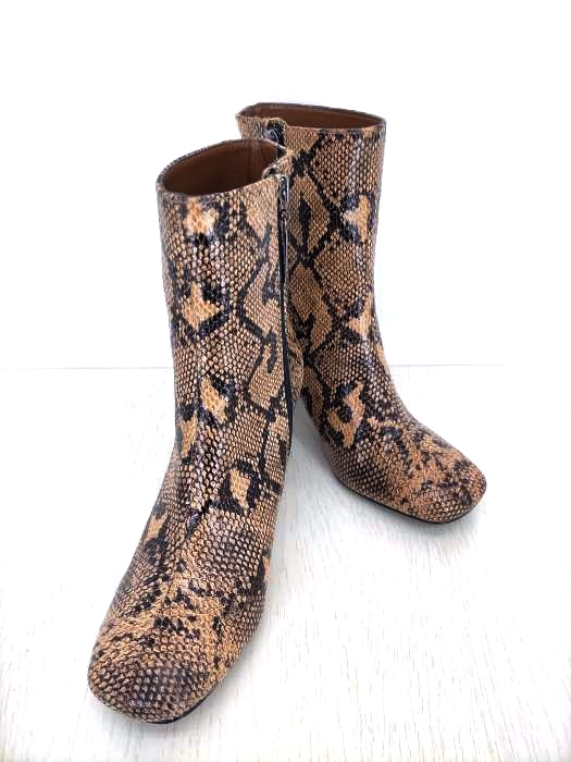 moussy(マウジー) SQUARE TOE MIDDLE BOOTS レディース  M