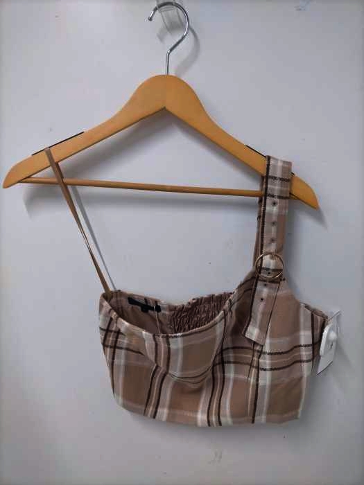 rienda(リエンダ) Mole check Bustier TOP レディース  M