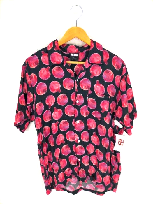 エフティーシー FTC POMEGRANATE RAYON SHIRT メンズ  L