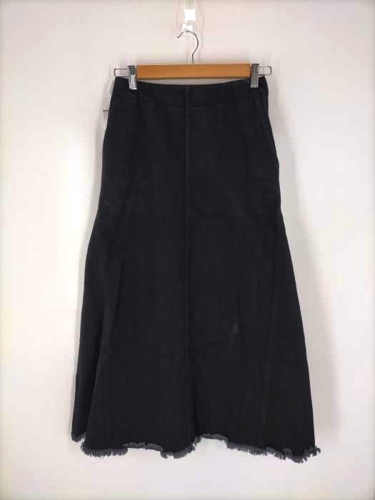 Demi Luxe BEAMS(ビームス) 21SS コットンサージ フリンジスカート レディース JPN：36