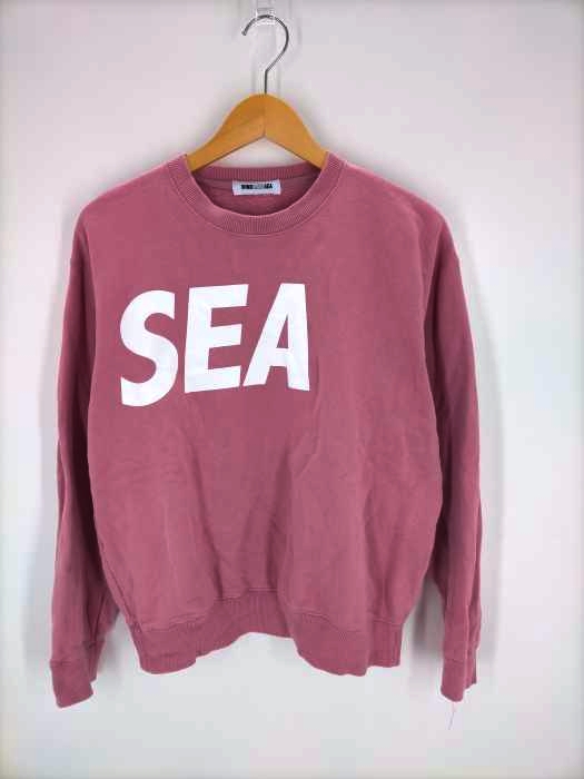 WIND AND SEA(ウィンダンシー)  crewneck sweat プルオーバー  ロゴスウェッット メンズ JPN：L