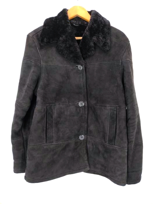 USED古着(ユーズドフルギ) ブルガリア製 SHEARLING ムートン ジャケット メンズ FREE