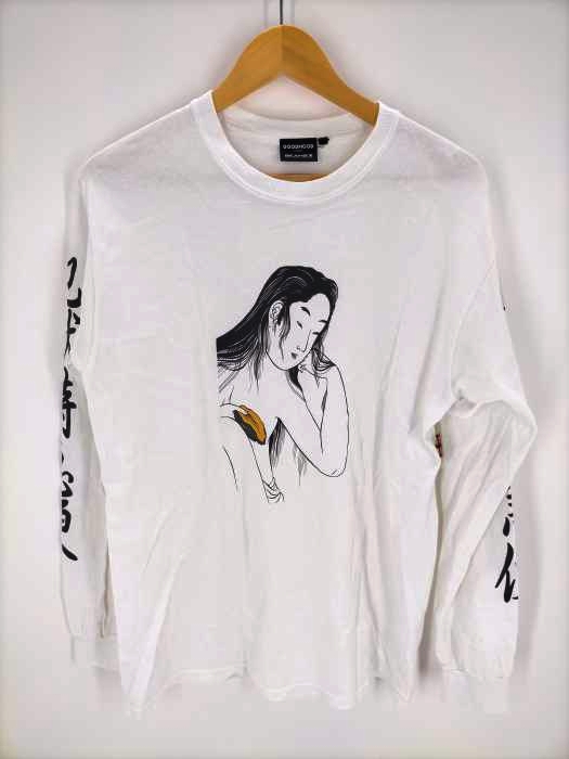 FLAGSTUFF(フラッグスタフ) GOODHOOD LONDON 地獄宅急便 ロンT  メンズ JPN：M