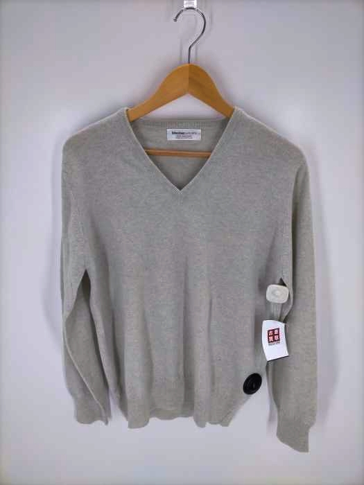 Johnstons(ジョンストンズ) カシミヤ100Vネックニット メンズ 表記無
