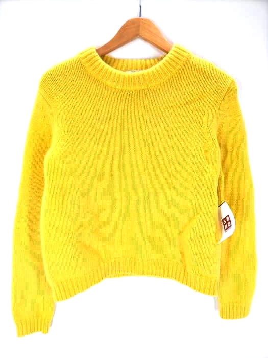 アクネストゥディオズ ACNE STUDIOS SAIDY WOOL PAW16 ウールニット YELLOW レディース import：S