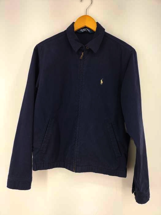 ポロバイラルフローレン Polo by RALPH LAUREN スモールポニー刺繍 コットン スイングトップ ブルゾン メンズ  S