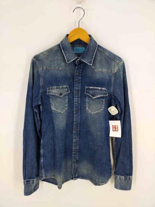 ガス GAS premium denim ウエスタンシャツ メンズ JPN：S