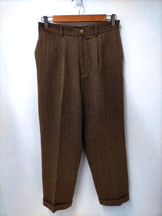 ラルフローレン RALPH LAUREN 1タックヘリンボーンスラックス メンズ  15