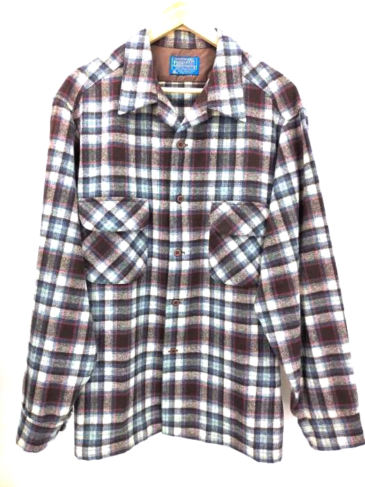 ペンドルトン PENDLETON チェック柄オープンカラーシャツ メンズ JPN：XL