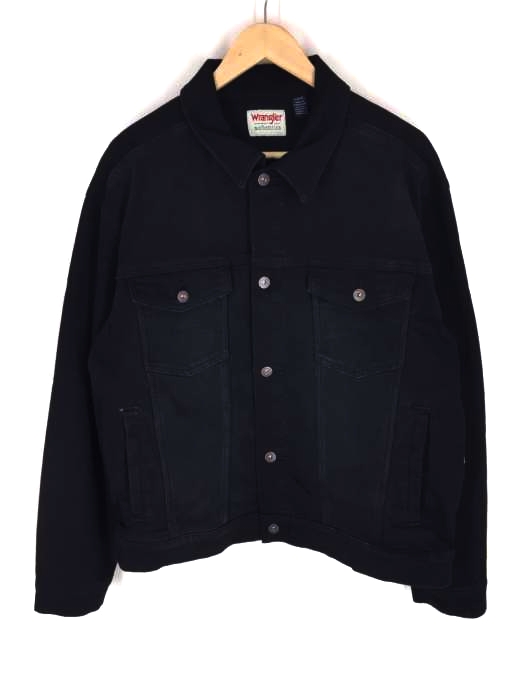 Wrangler(ラングラー) ボンデッドフリース 裏地付きトラッカー デニムジャケット メンズ JPN:L