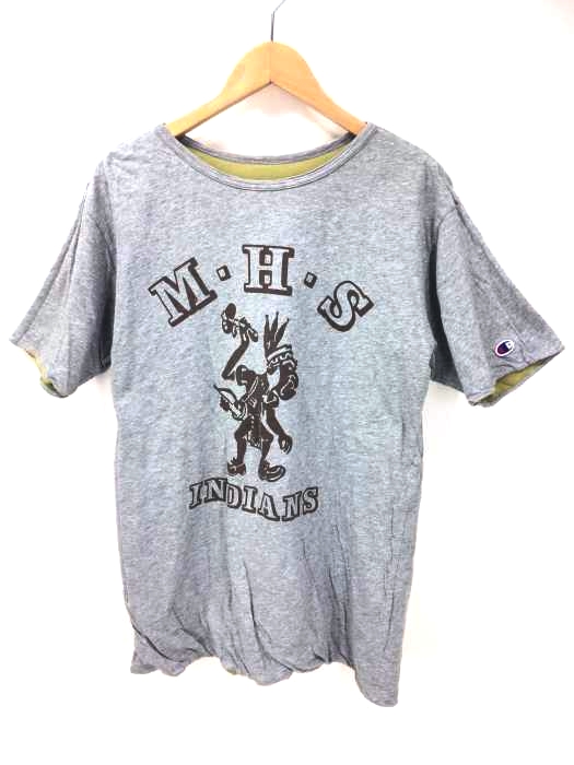 Champion(チャンピオン) ダブルフェイス プリントTシャツ メンズ  表記無