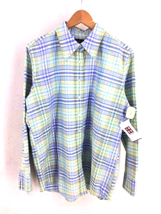LANDS END(ランズエンド) チェック柄シャツ レディース JPN：M