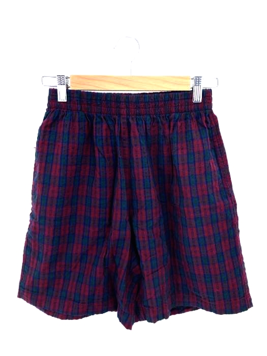 L.L.Bean(エルエルビーン) チェック柄 コットンイージーハーフパンツ レディース  S-M