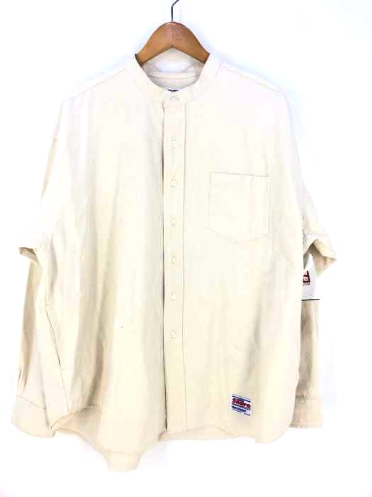 RODEO CROWNS(ロデオクラウンズ) SHARE Band Collar BIG シャツ レディース FREE