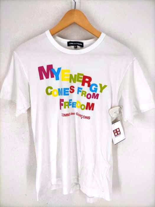 COMME des GARCONS(コムデギャルソン) AD2011 フロントプリントTシャツ メンズ JPN:S