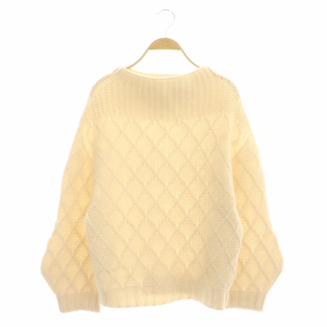 IENA(イエナ) 18AW ニット セーター 長袖 ウール ライトベージュ /MF レディース  表記なし