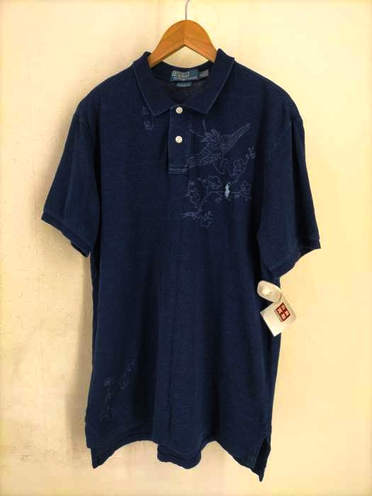 Polo by RALPH LAUREN(ポロバイラルフローレン) まつかぜ ポニー刺繍半袖ポロシャツ メンズ JPN：XL