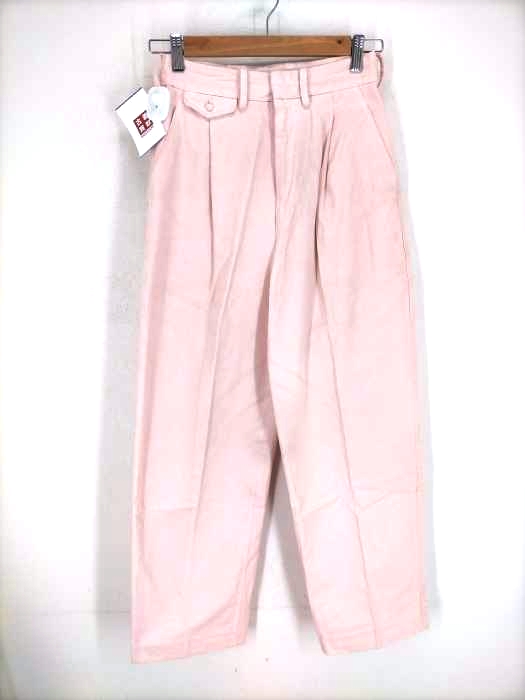 SLOBE IENA(スローブイエナ) 22SS チノタックスリムストレートスラックス レディース  38