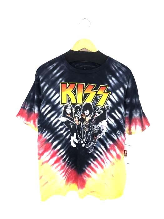 USED古着(ユーズドフルギ) KISS タイダイ柄 バンドTシャツ メンズ JPN:L